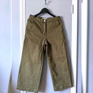 Cropped Wideleg Everlane Pants